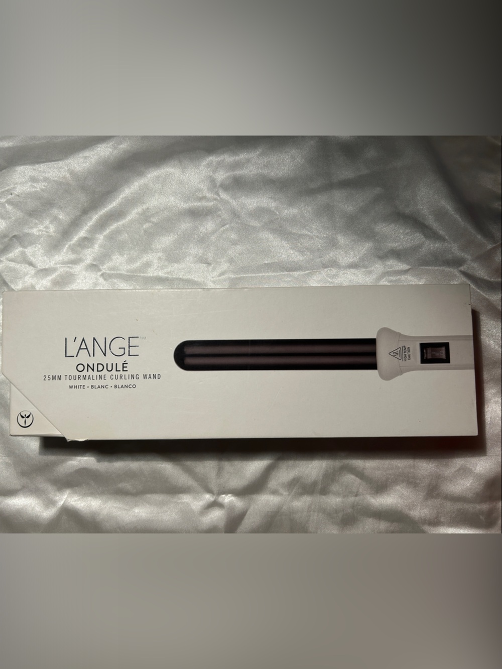 L'ange Ondule 25mm Tourmaline Curling Wand - Black